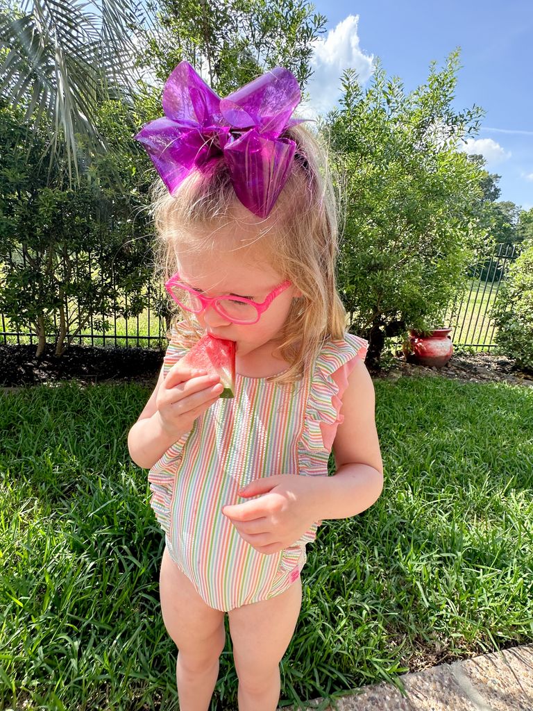 King WeeSplash Colored Swim Bow with Plain Wrap
