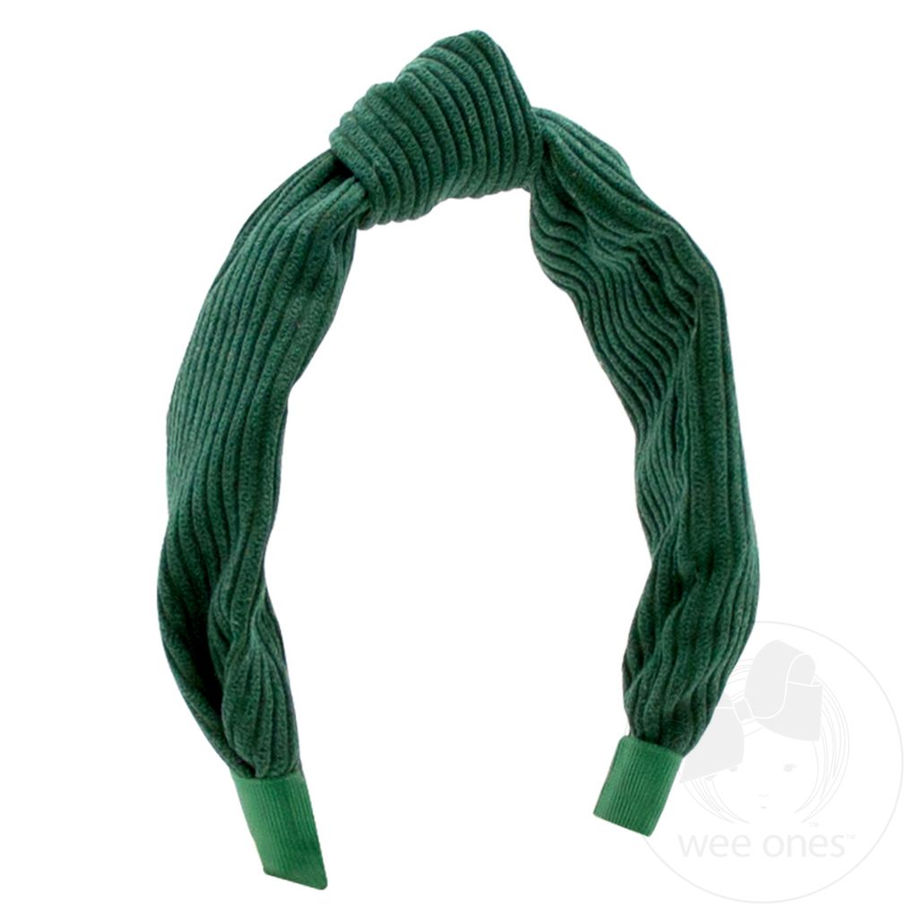 Limited Release Fall Corduroy Knot Headband - Default Title