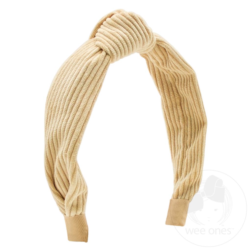 Limited Release Fall Corduroy Knot Headband - Default Title