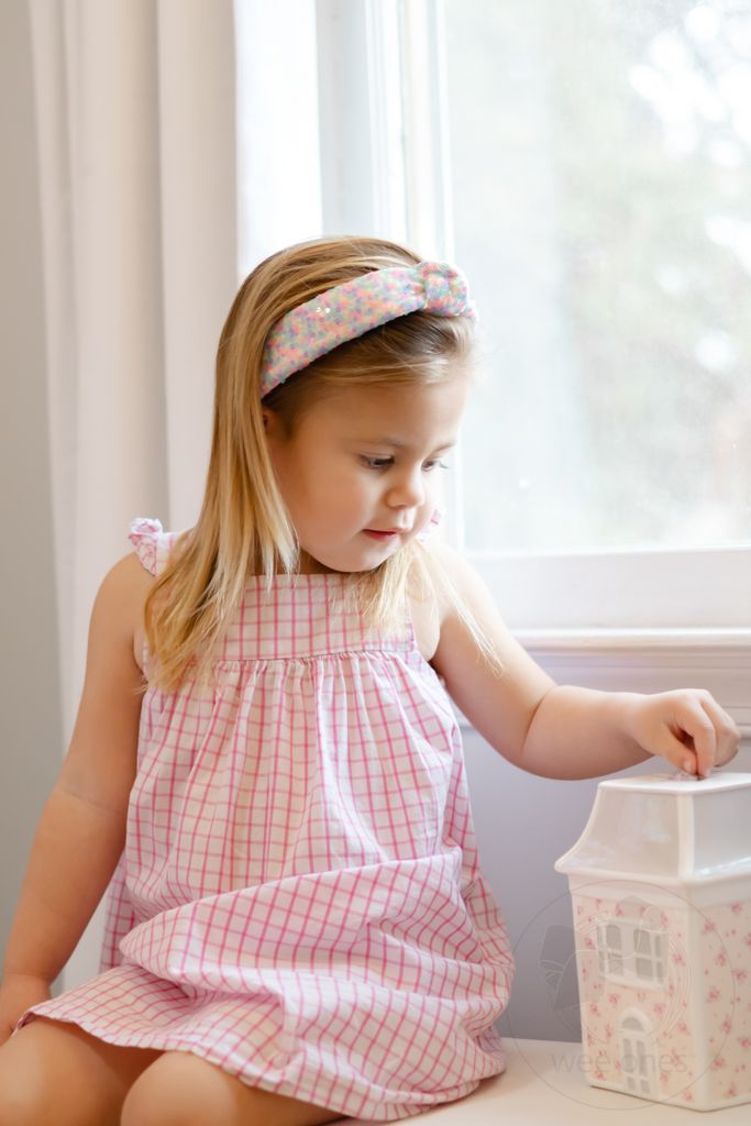 Confetti Sequin Padded Knot Headband