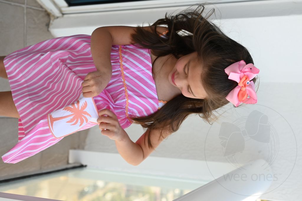 Two-Tone Grosgrain Fish Hair Clip