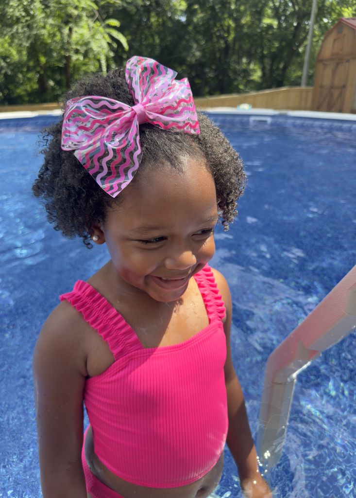 King Wee Splash Printed 2-Loop Swim Bow