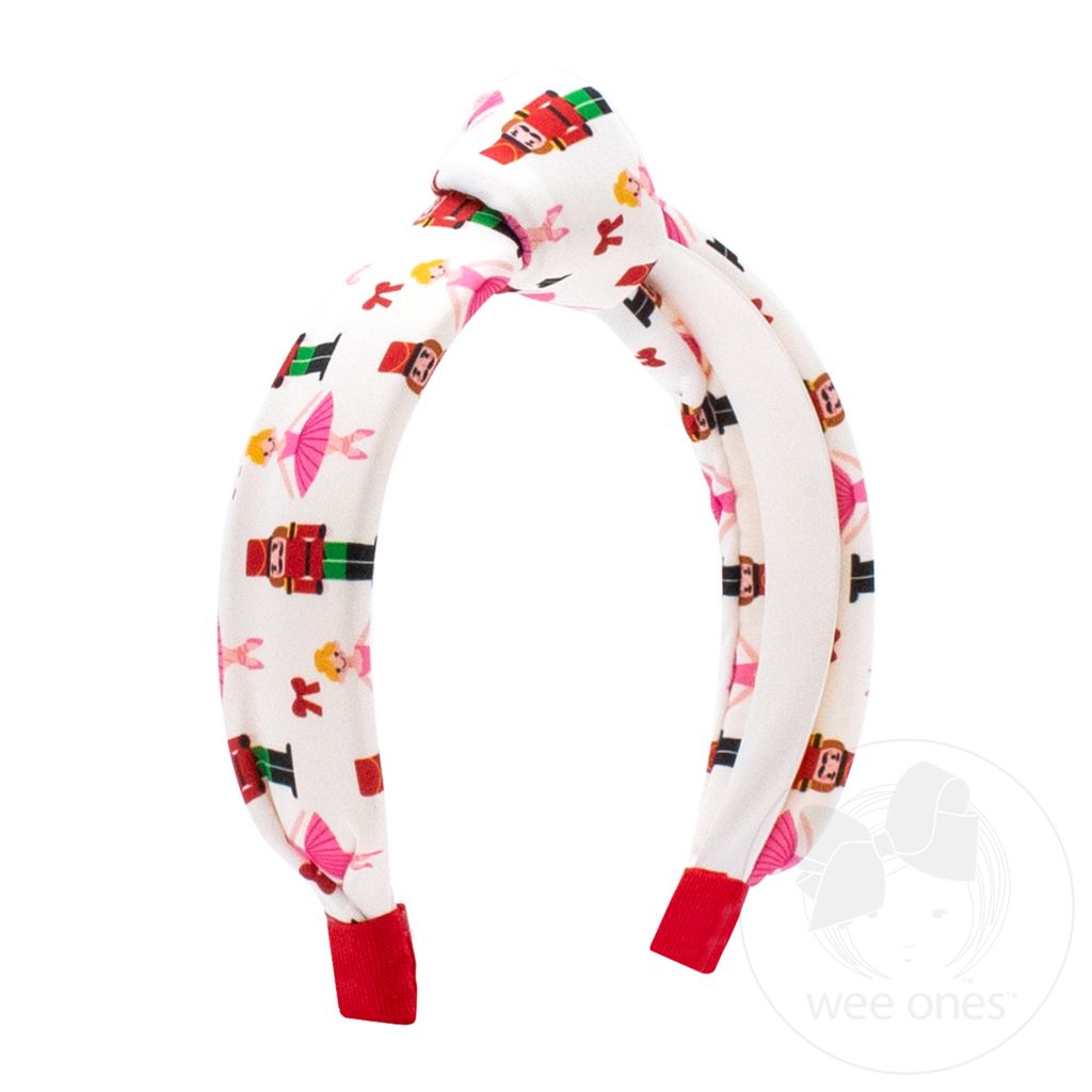 Nutcracker Christmas Knot Headband - NUTCRACKER