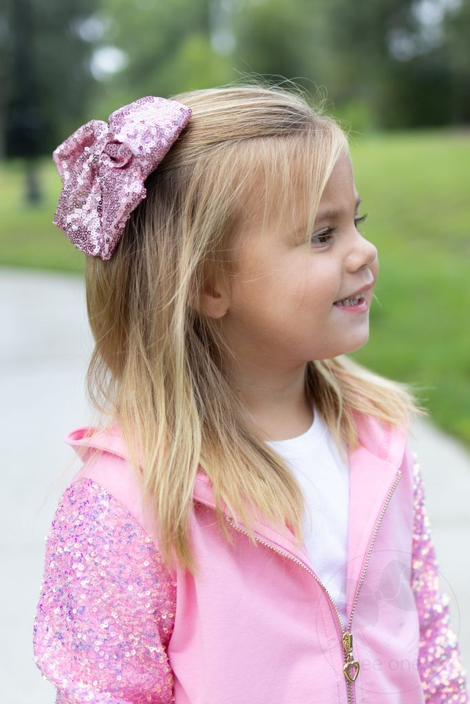 King Sequin Bowtie with Tails