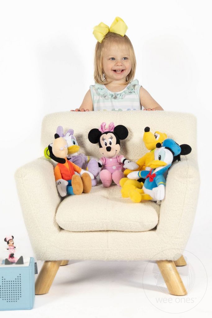 King Grosgrain Hair Bow Scalloped Edge