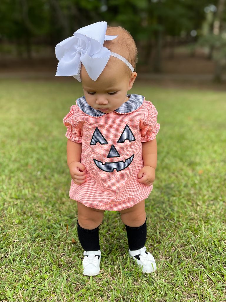 Add-a-Bow Narrow White Lace Girls Baby Band