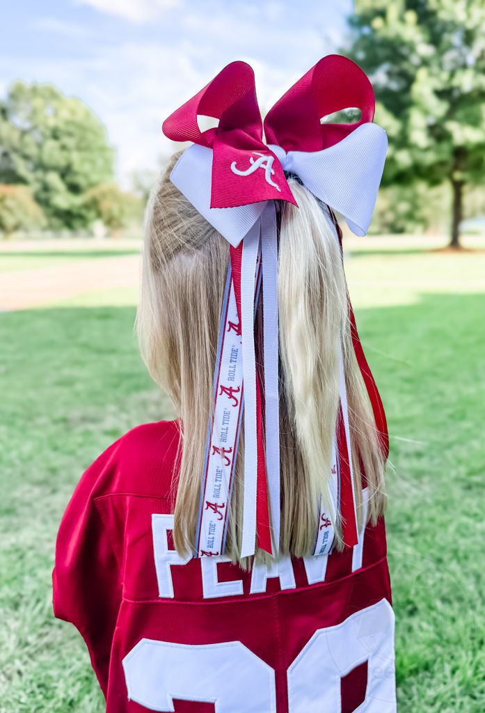 Collegiate Signature Logo Print Streamer Pony
