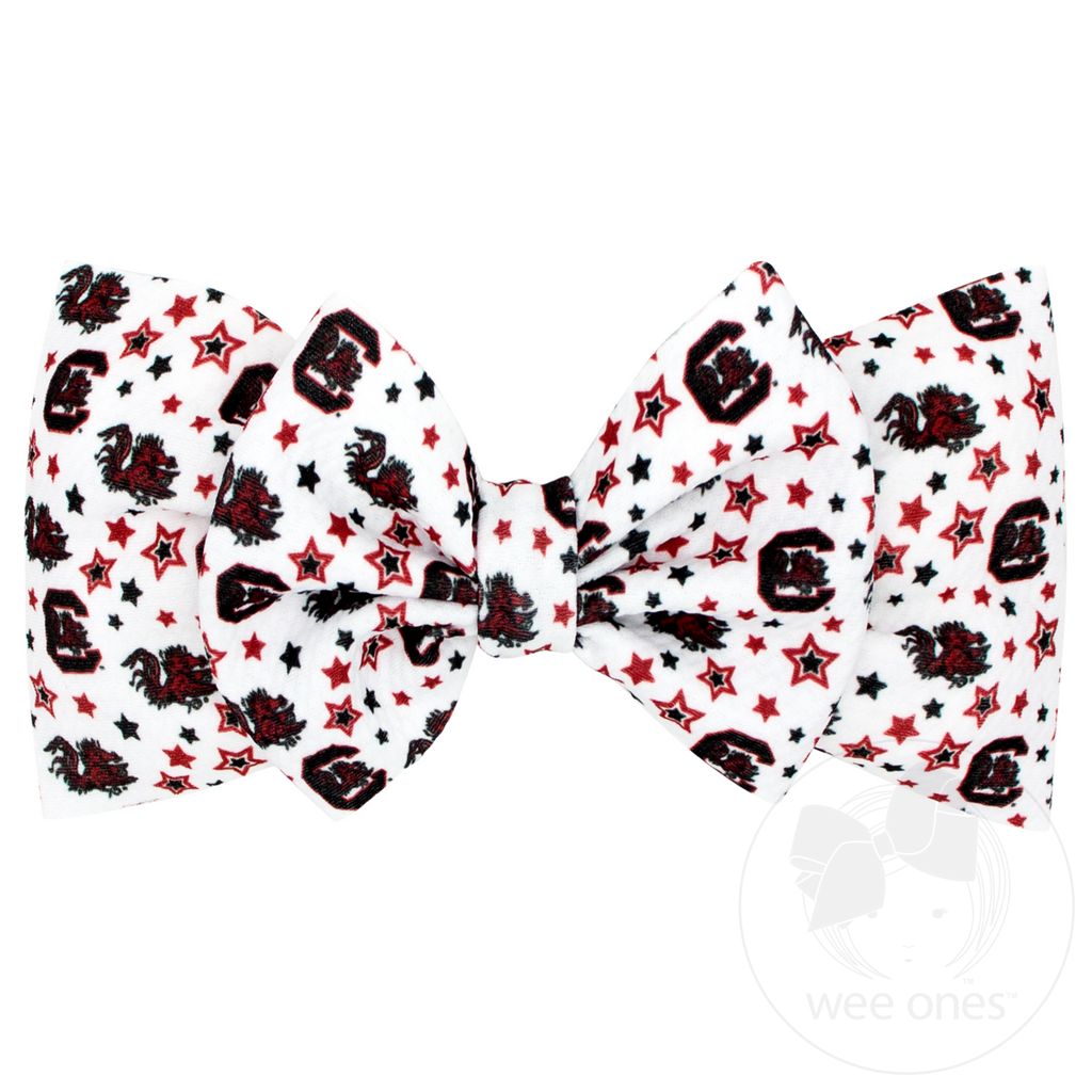 Soft Textured Logo Print South Carolina Baby Band - SOUTH CAROLINA