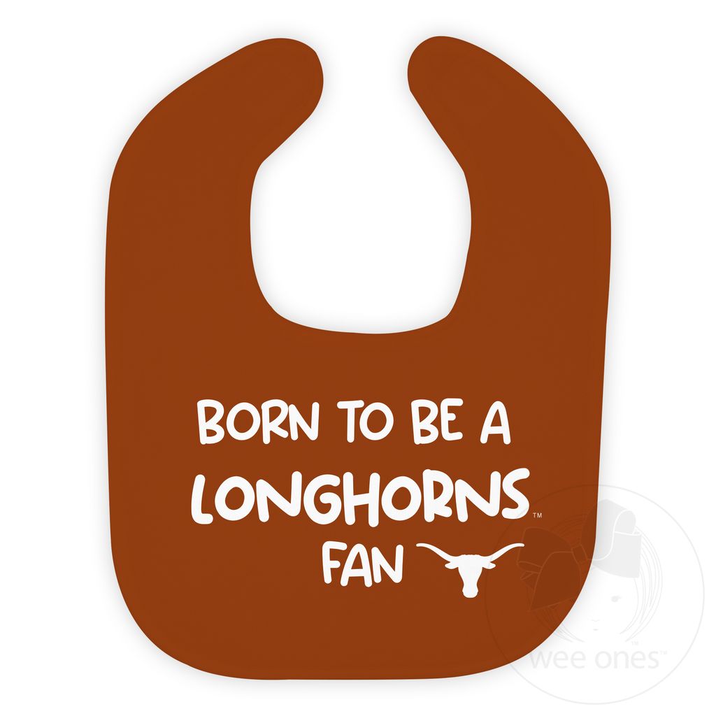 University of Texas Print Designs Toddler Bib