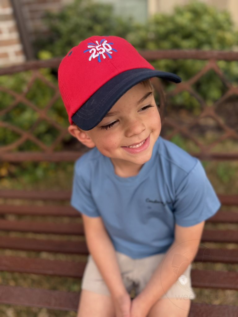 Twill Ball Cap with 250th Embroidery