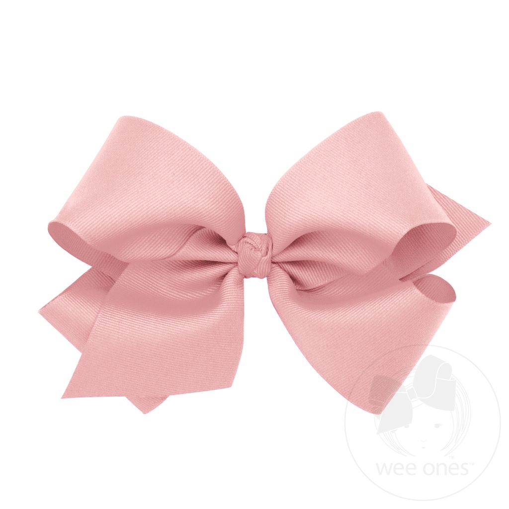 King Classic Grosgrain Hair Bow (Knot Wrap) - SWEET NECTAR