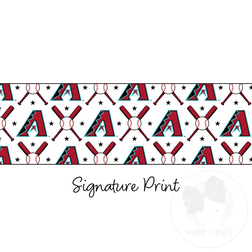 Arizona Diamondbacks Logo Print Knot Headband