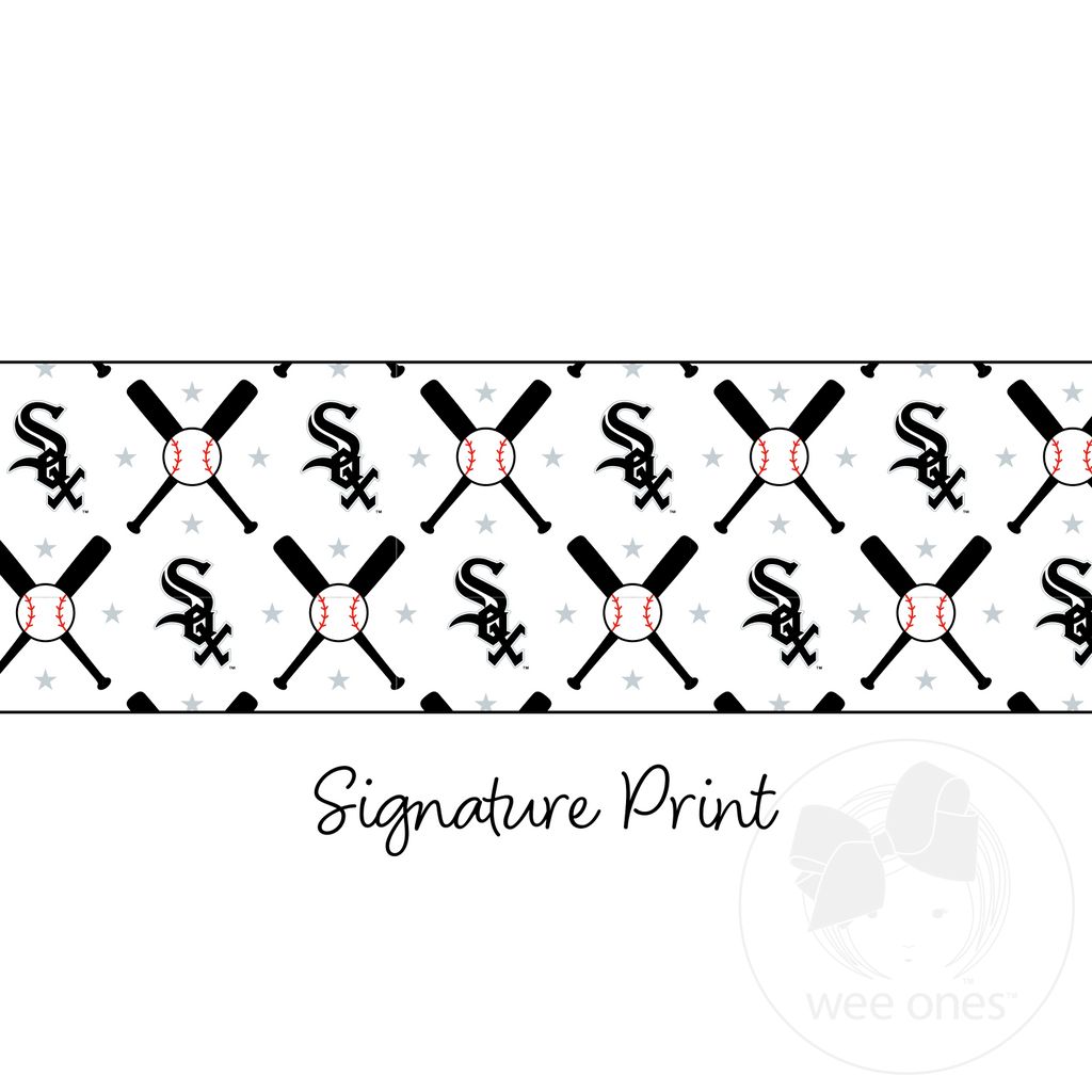 Chicago White Sox Logo Print Knot Headband
