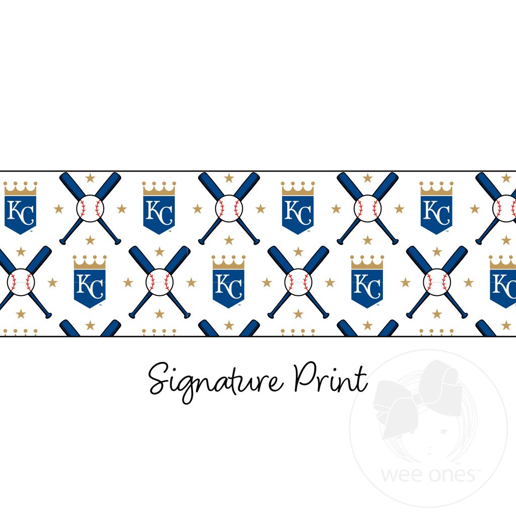 Kansas City Royals Logo Print Streamer Pony