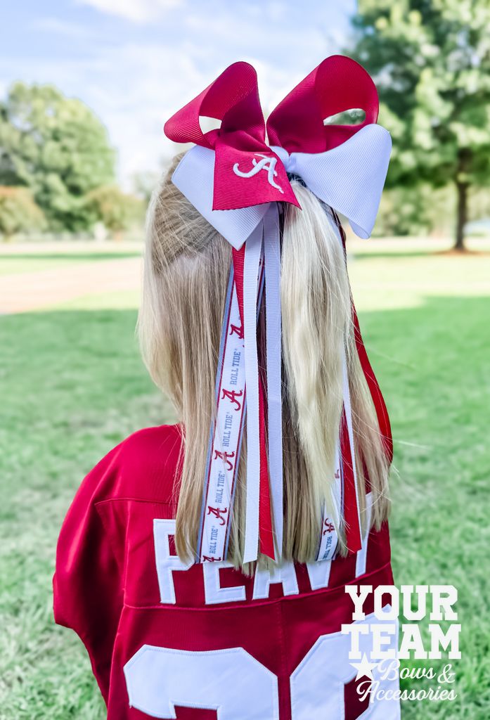 Collegiate Signature Logo Print Streamer Pony