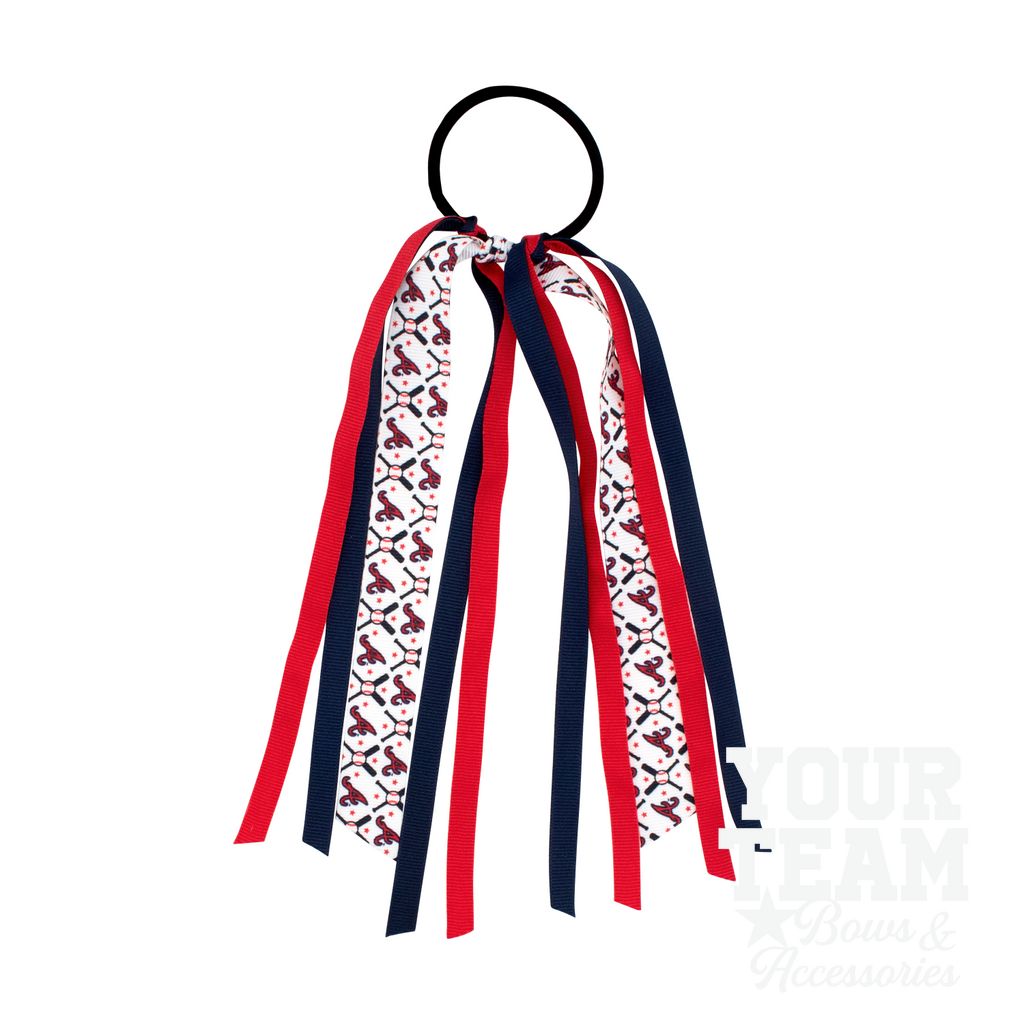 Atlanta Braves Logo Print Streamer Pony - ATLANTA BRAVES