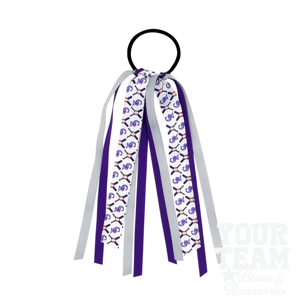Colorado Rockies Logo Print Streamer Pony - COLORADO ROCKIES