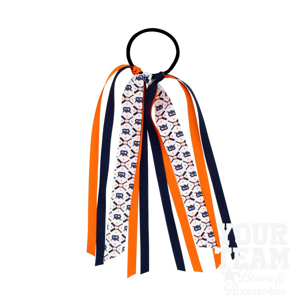 Detroit Tigers Logo Print Streamer Pony - DETROIT TIGERS