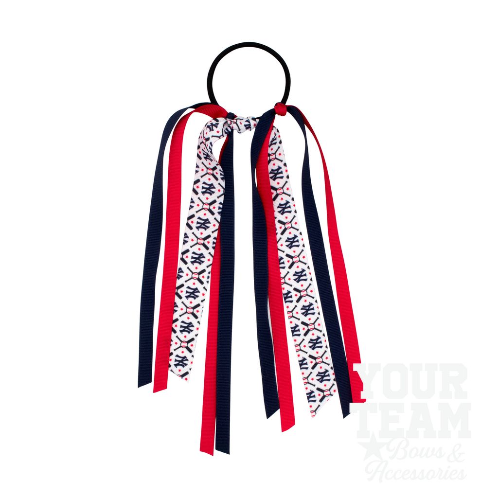 New York Yankees Logo Print Streamer Pony - NEW YORK YANKEES