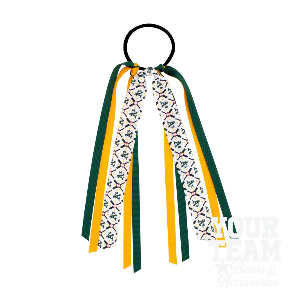 Oakland Athletics Logo Print Streamer Pony - OAKLAND ATHLETICS