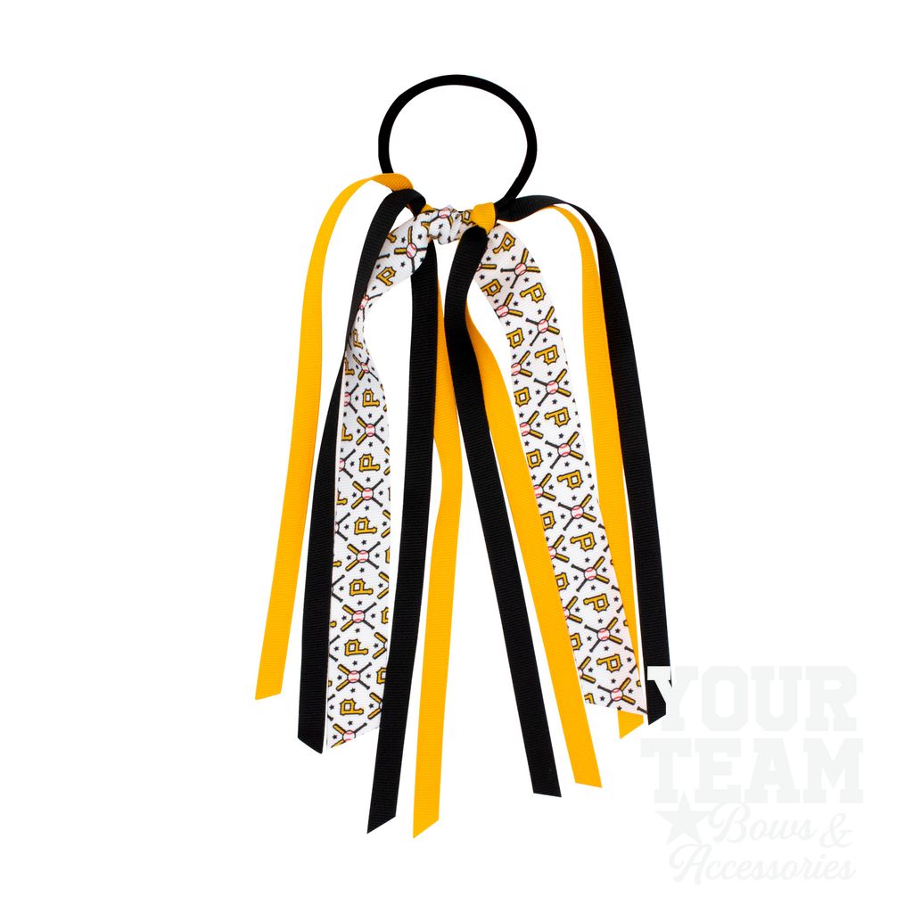 Pittsburgh Pirates Logo Print Streamer Pony - PITTSBURGH PIRATES
