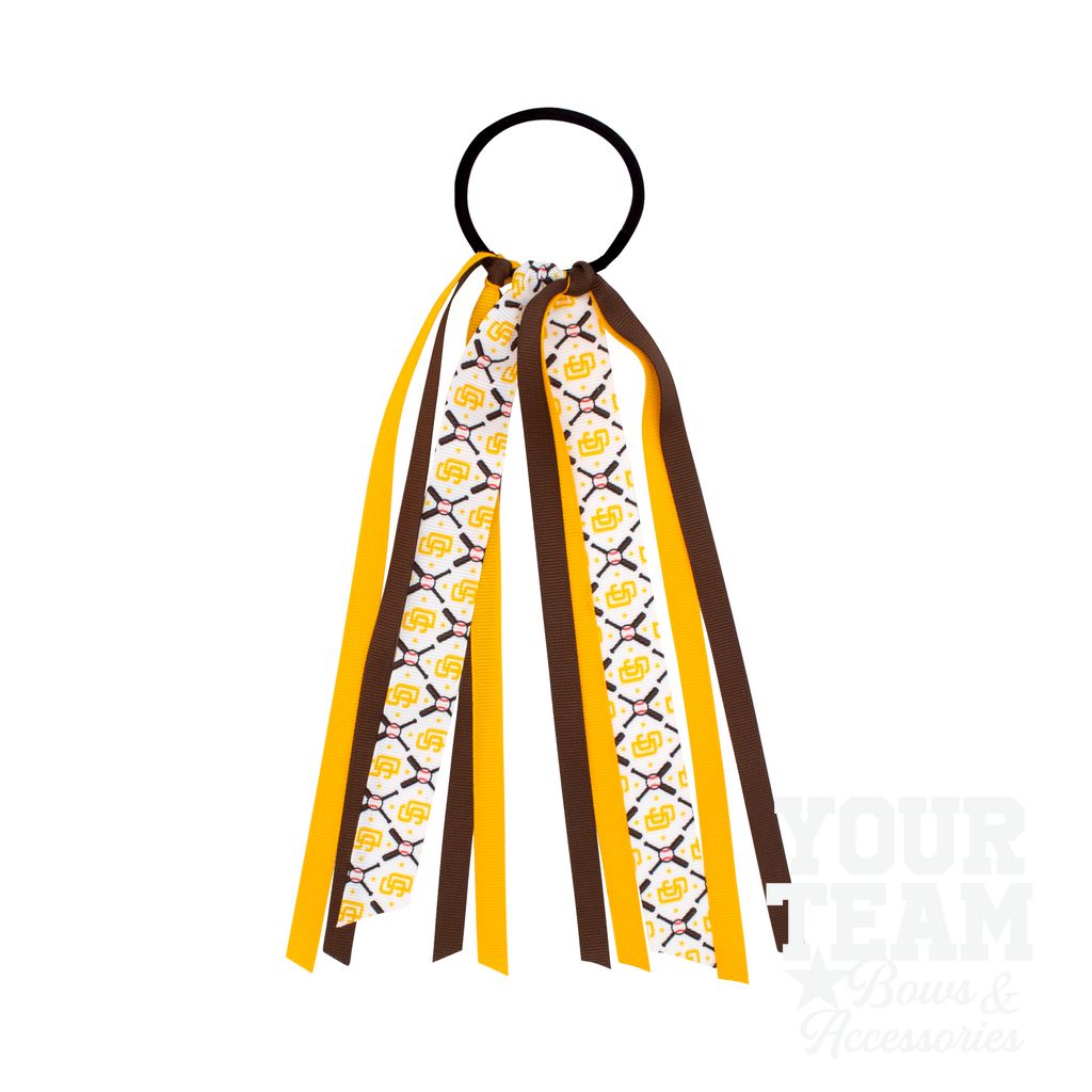 San Diego Padres Logo Print Streamer Pony - SAN DIEGO PADRES