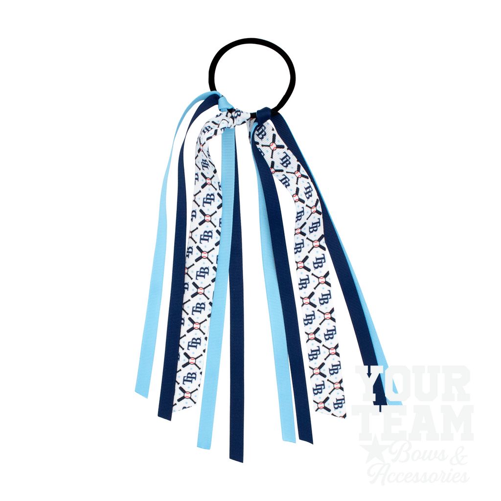 Tampa Bay Rays Logo Print Streamer Pony - TAMPA BAY RAYS