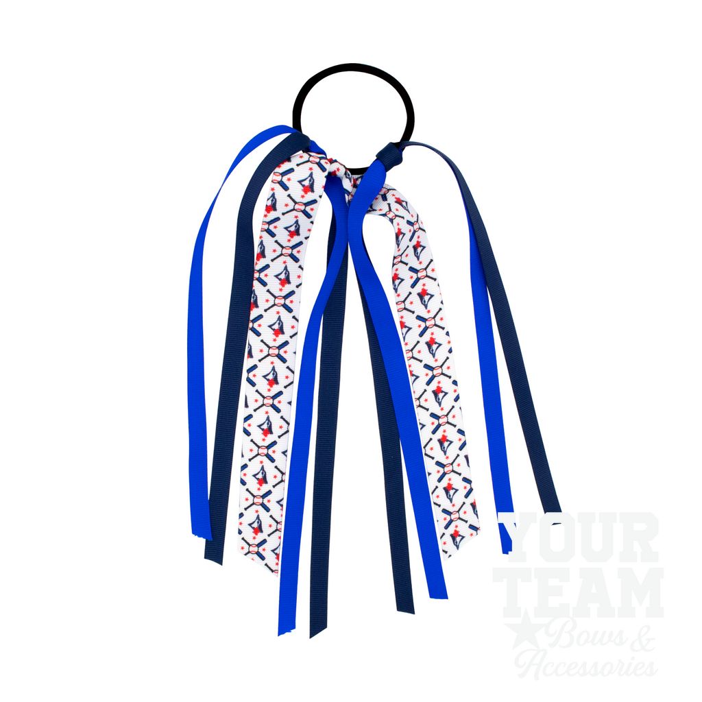 Toronto Blue Jays Logo Print Streamer Pony - TORONTO BLUE JAYS