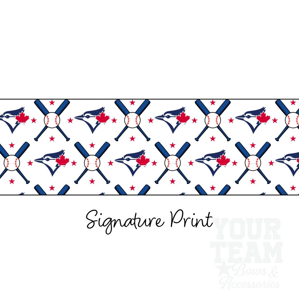 Toronto Blue Jays Logo Print Streamer Pony