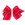 King Holiday Style Pom-Pom Edge Grosgrain Overlay Girls Hair Bow