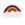 Large Grosgrain Rainbow Ribbon Hair Clip