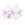 Medium White Grosgrain Bow with Moonstitch Edge and Easter-inspired Embroidery on Tail