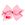 King Valentine Heart Embroidered Grosgrain Hair Bow with Moonstitch Edge
