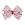 Medium Patriotic Sequin Star Print Hair Bow