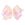 King Flower Sequin Tulle Overlay Grosgrain Hair Bow