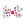 Mini Back to School Print Grosgrain Hair Bow