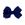 Mini Grosgrain Hair Bow with Ric-Rac Trim