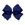 King Grosgrain Hair Bow with Ric-Rac Trim