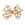 Medium Halloween Print Grosgrain Hair Bow