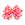 King Pink Halloween Print Grosgrain Hair Bow