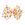 King Harvest Print Grosgrain Hair Bow