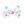 Mini Pink Christmas Print Grosgrain Hair Bow