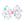 Medium Pink Christmas Print Grosgrain Hair Bow