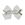 Medium Metallic Lurex with Grosgrain Underlay Hair Bow