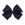 King Metallic Lurex with Grosgrain Underlay Hair Bow