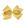 King Deluxe Metallic Mesh with Grosgrain Underlay Hair Bow