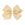 Medium Shimmer Fabric with Grosgrain Underlay Hair Bow