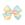 Medium Ombre Print Sequin Hair Bow