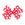 Medium Christmas Print Grosgrain Hair Bow