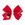 Medium Grosgrain Hair Bow with Moonstitch Edge and Christmas Embroidery